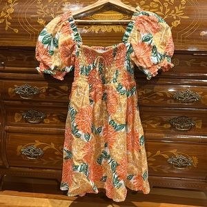 Faithfull brand smock top dress size small/4